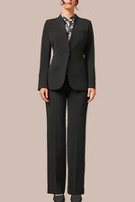 Smart Stretch:Black No-Curl Long Jacket