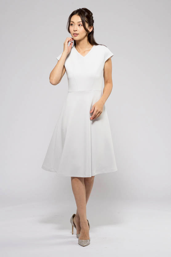Light Grey Future Flare Dress