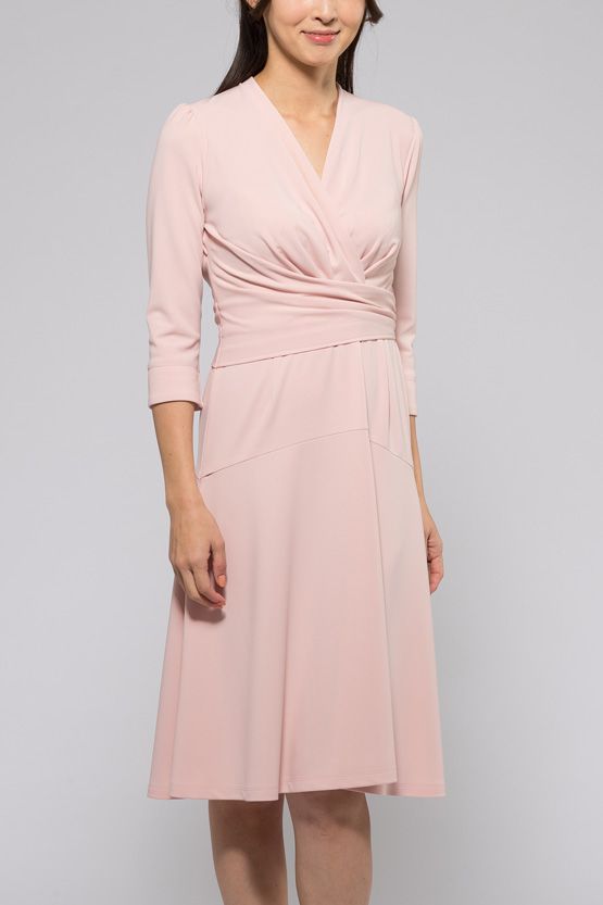 Strawberry Macaron Ribbonless Cache-Coeur Dress