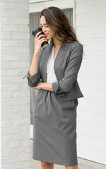 Light Gray X Gray Shell Dress