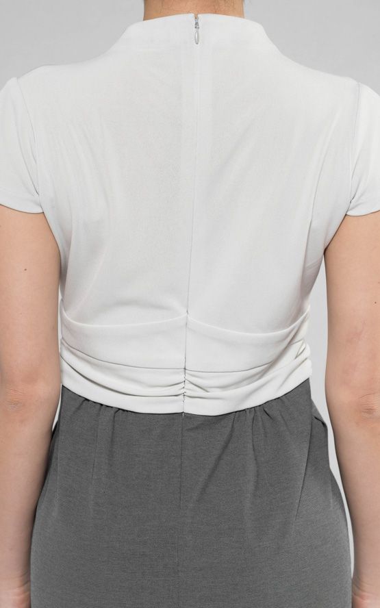 Light Gray X Gray Shell Dress