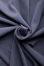 Body Shape Correction: Blue-Grey Cache-Coeur Dress
