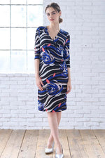 Sapphire Lip Gathered Dress