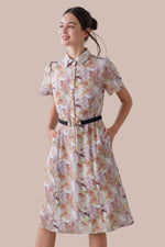 Stretch Georgette: Womanhood Shirt Dress