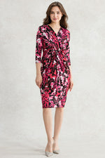 Pink Leaf Venus Dress