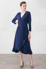 Long Length: Dark Blue Andalusia