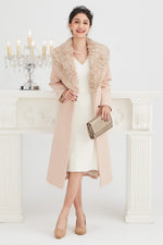 Washable Knit: Milky White Milano Rib V-Neck Dress