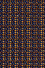 Stretch Jersey:Monogram Navy Long Marilyn Dress