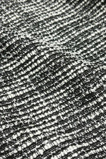 Stretch Lame Tweed: Zip-Up Semi-Mermaid Dress