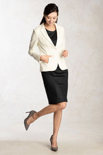 Setup: Pure White Tailored Jacket