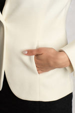 Setup: Pure White Tailored Jacket