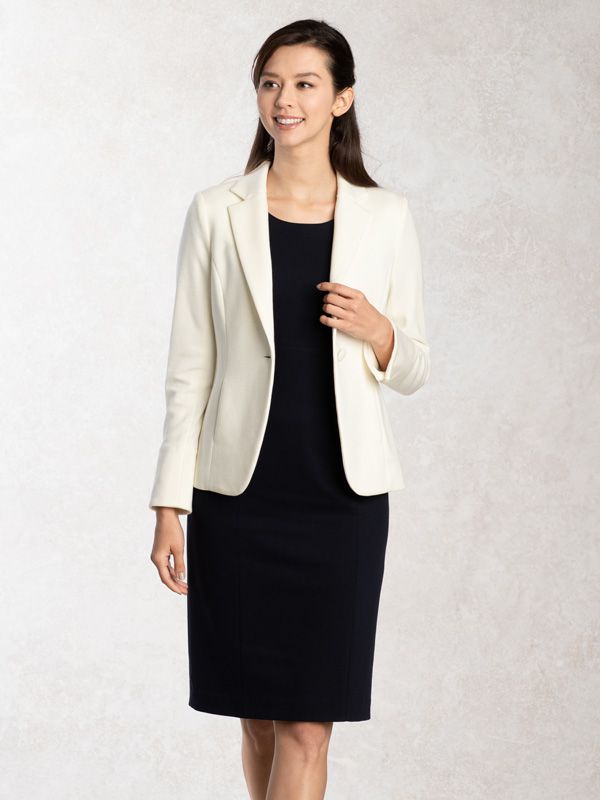 Setup: Pure White Tailored Jacket
