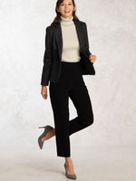 Setup: Black Tucked Pants