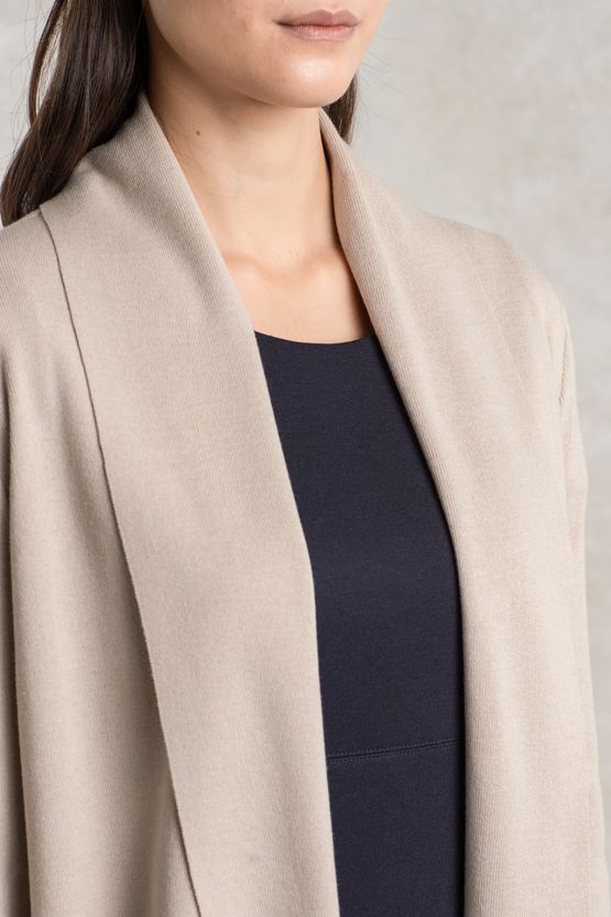 Cream Beige Kanazawa Short Cardigan