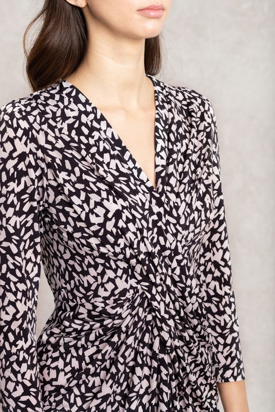 White Geo Venus Dress