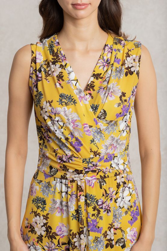 Dramatic Yellow Marilyn Dress