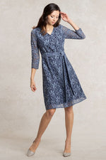 Nuance Blue Lace Dress