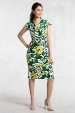 Lemon Gather Dress