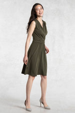 Khaki Marilyn Dress