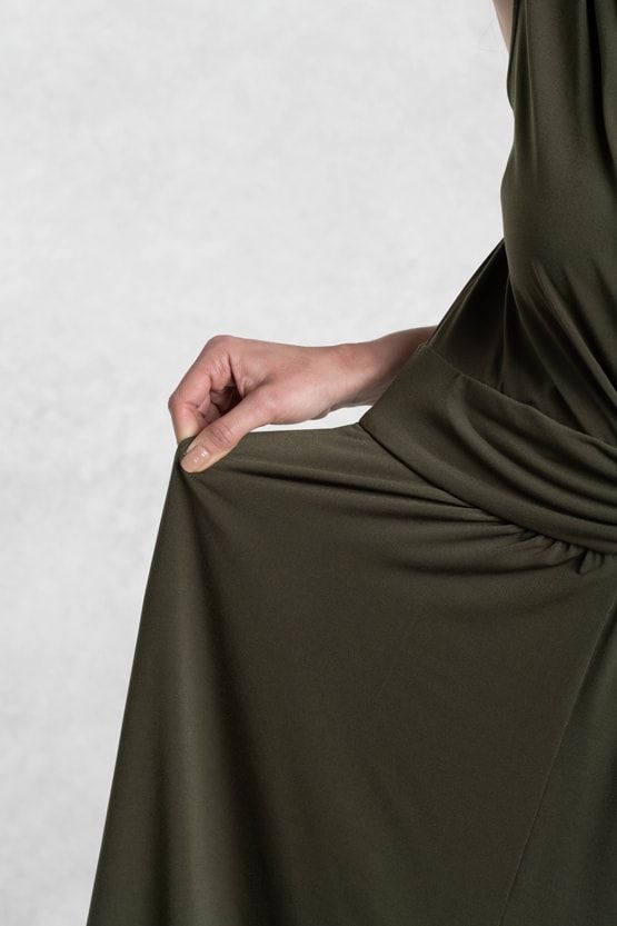 Khaki Marilyn Dress