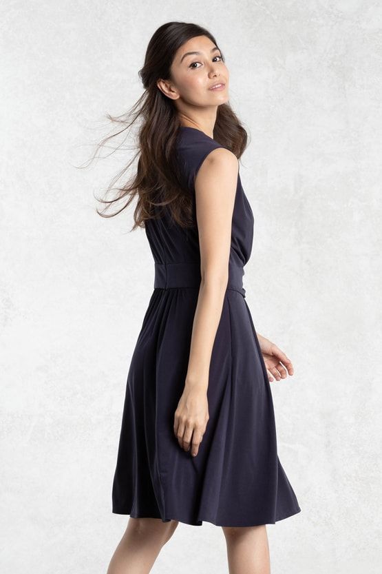 Navy Blue Marilyn Dress