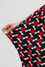 Red Pinwheel Venus Dress