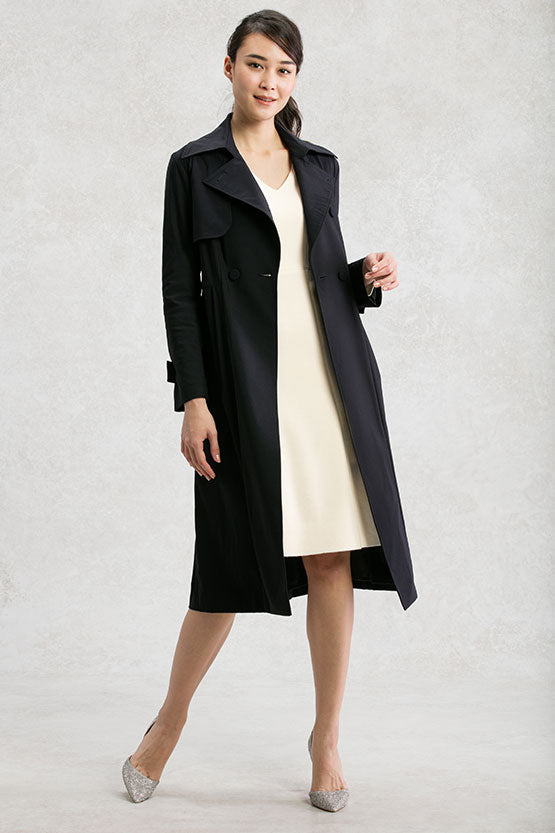 Navy Trench Coat