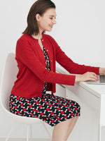 Red Pinwheel Venus Dress