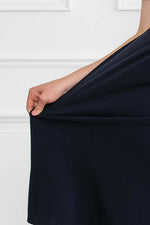 Body Shape Correction: Navy Marilyn Dress