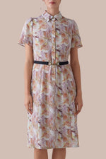 Stretch Georgette: Womanhood Shirt Dress