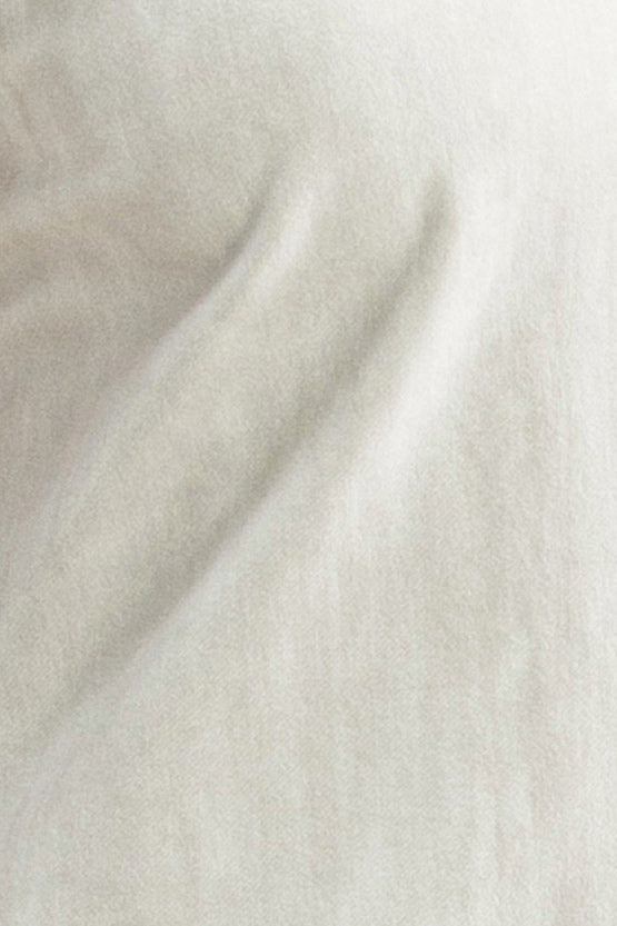 White-Gray Denim Sack Dress