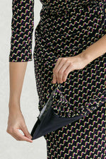 Purple Yacht Asymmetric Dress