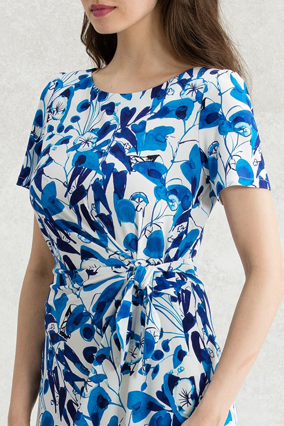 Blue Leaf Daily Dress