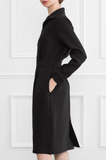 Black Shirt Dress