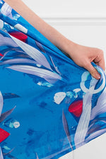 Stretch Chiffon: Aquarium Marilyn Dress