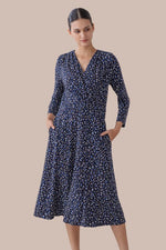 Stretch Jersey: Crystal Drop Mimolyn Dress