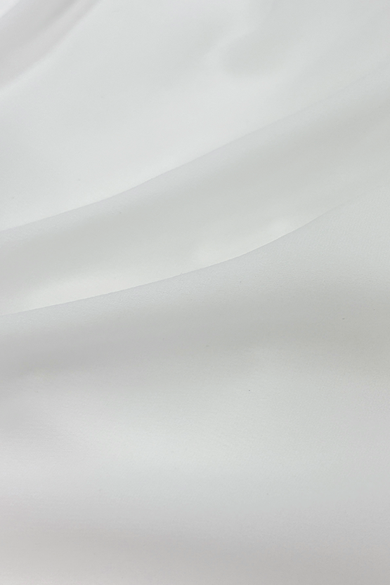 Powder-touch, opaque chiffon georgette