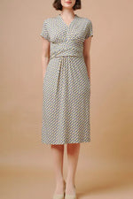 Stretch Jersey: Stretch Jersey Prism Shell Dress