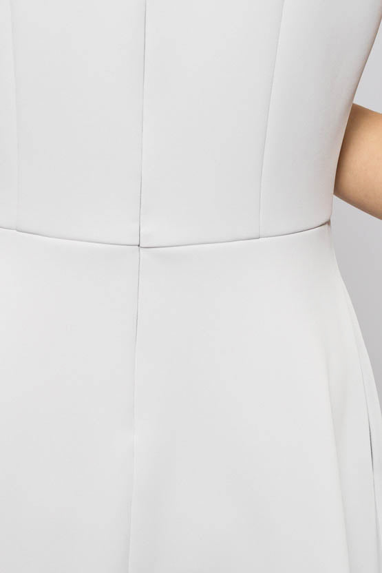 Light Grey Future Flare Dress
