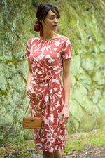 Japanese Pattern: Red Goldfish Daily Dress