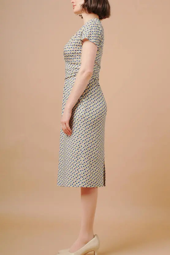Stretch Jersey: Stretch Jersey Prism Shell Dress