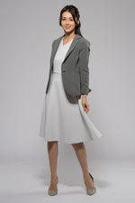 Light Grey Future Flare Dress