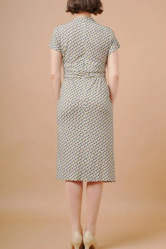 Stretch Jersey: Stretch Jersey Prism Shell Dress