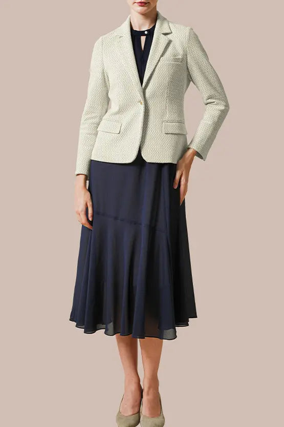 Lame Jacquard:Tailored Jacket