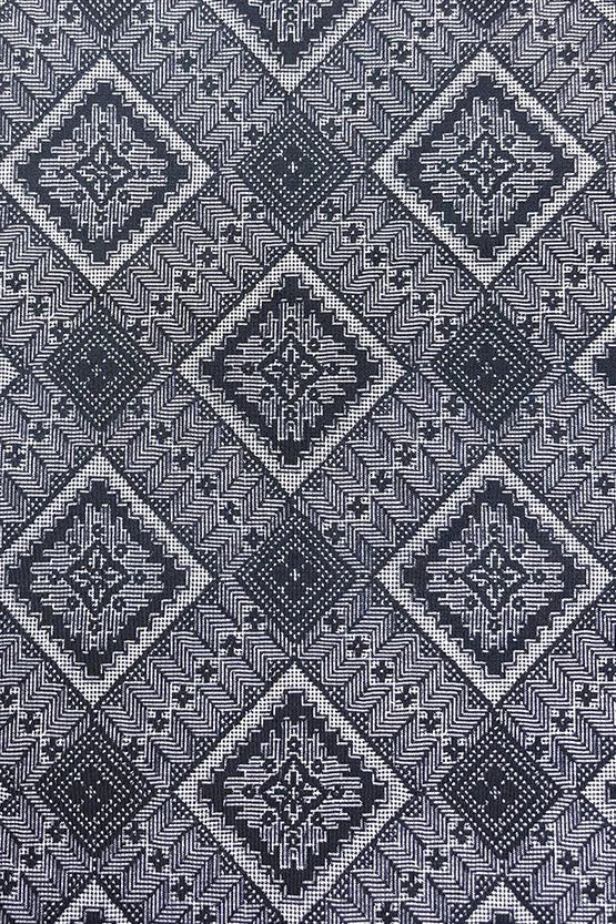 Oshima Tsumugi Design Stretch Jersey: Long Marilyn Dress