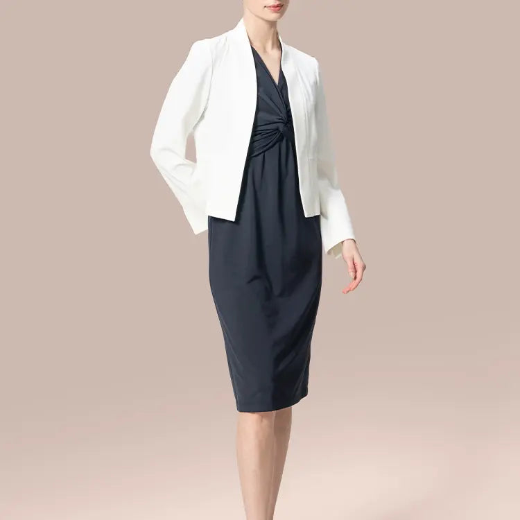 A best-selling jacket that balances out a dress