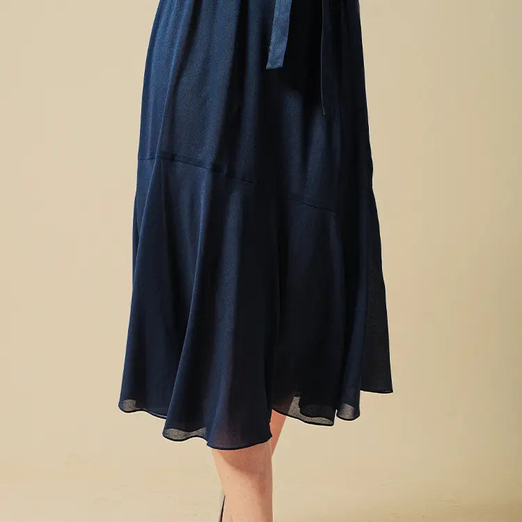 A beautiful mermaid A-line that sways with every step