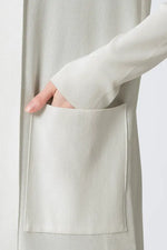【Washable Wool Knit】Long Line Cardigan