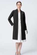【Washable Wool Knit】Long Line Cardigan