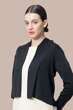 Short cardigan made in Niigata